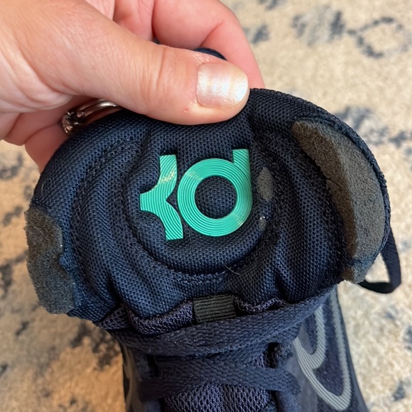 Nike KD Navy Sneakers, Size 8 - Picture 6 of 6